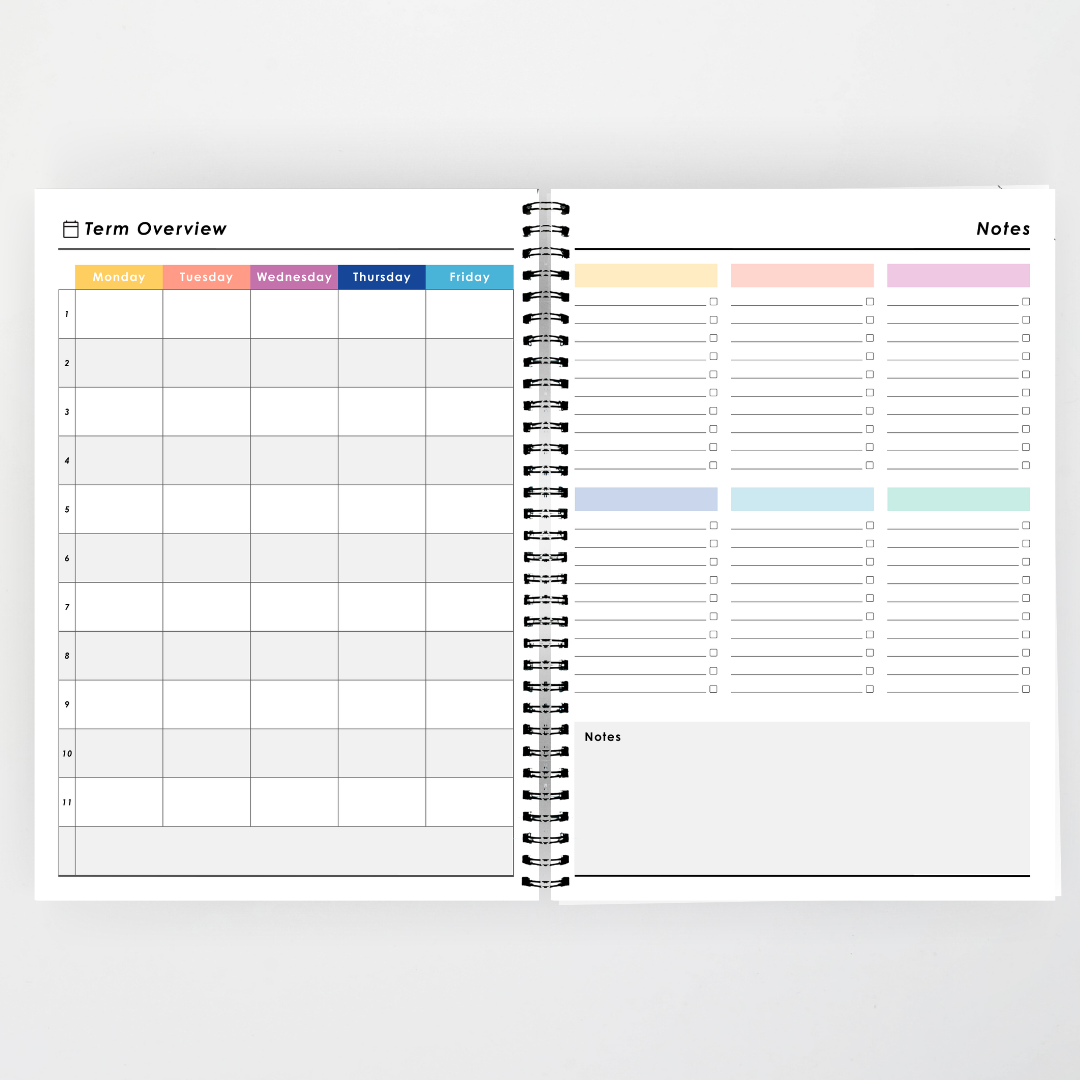 x Pete Cromer 2027 Weekly Teacher Planner: Redback Spider - Insect Life Classroom Decor