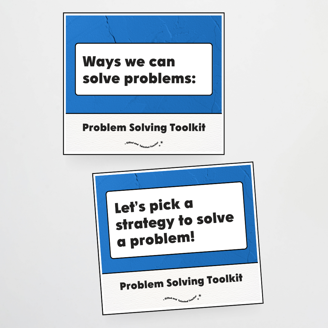 Lower Grades Problem Solving Strategy Toolkit - North America Classroom Decor - Teacher Resources & Classroom Decor