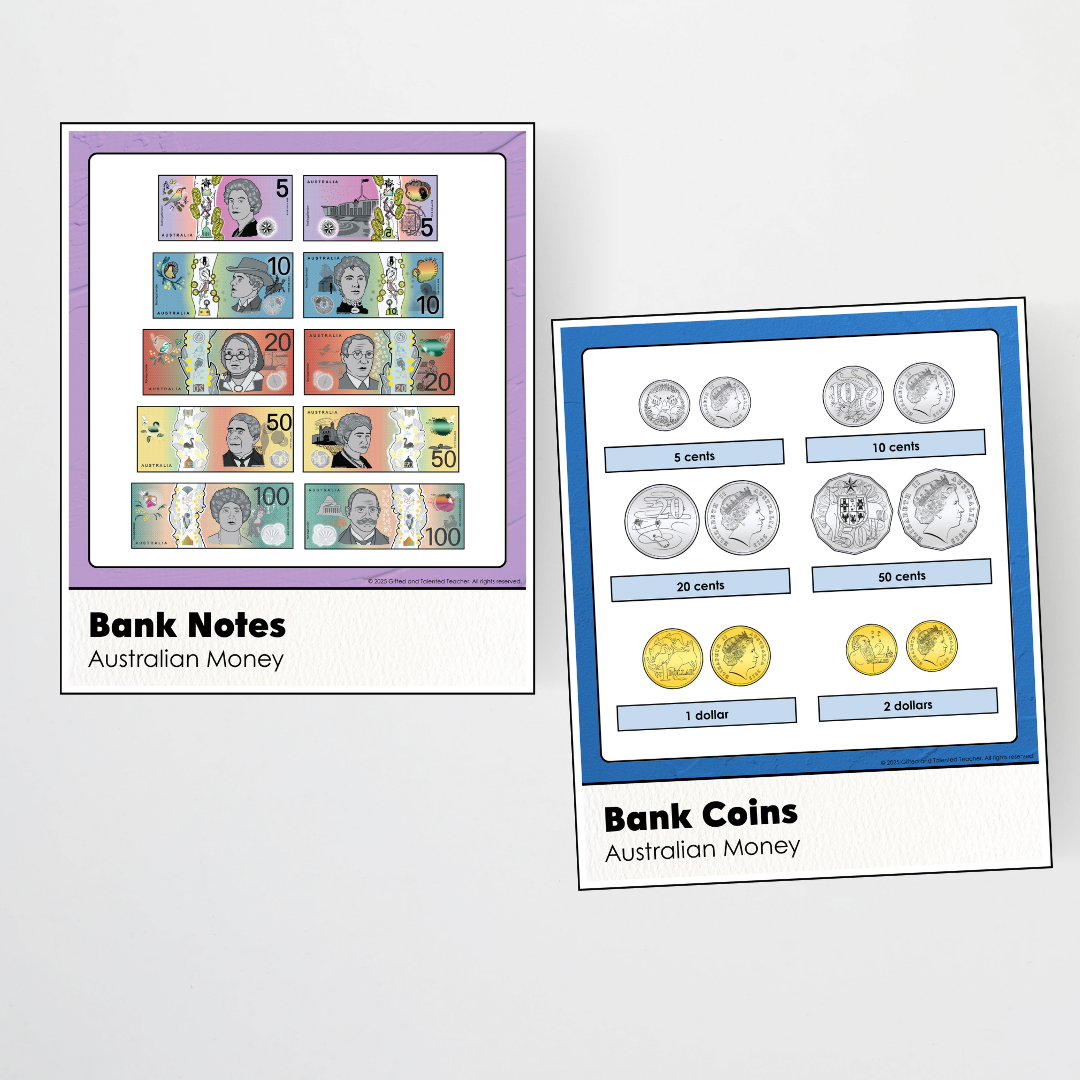 Australian Money Posters - North America Classroom Decor - Teacher Resources & Classroom Decor