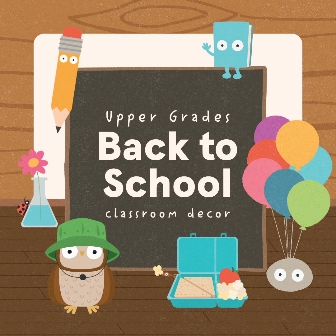 x Philip Bunting - Back to School Classroom Decor (Upper Grades) Bundle