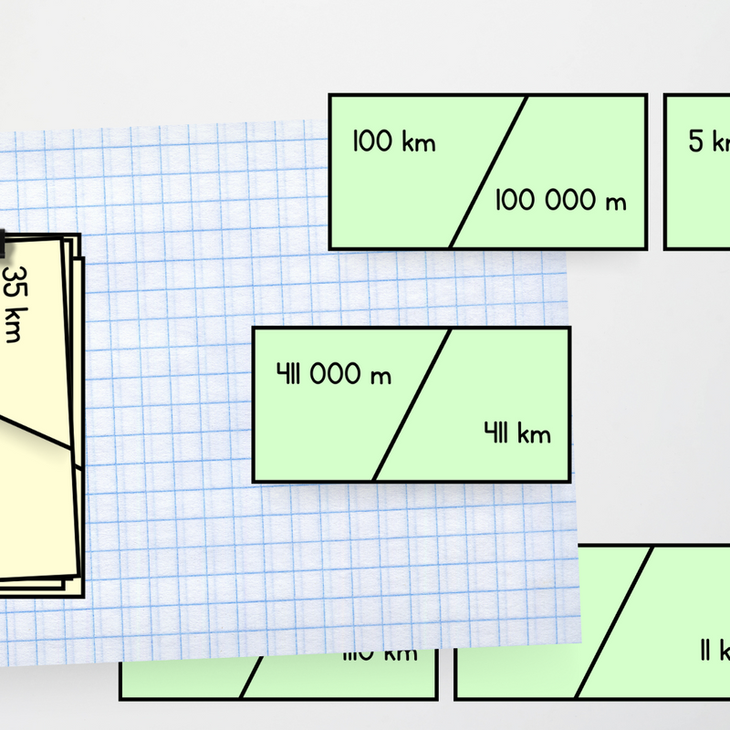 Length Match Cards: Bundle | Maths Teaching Resources