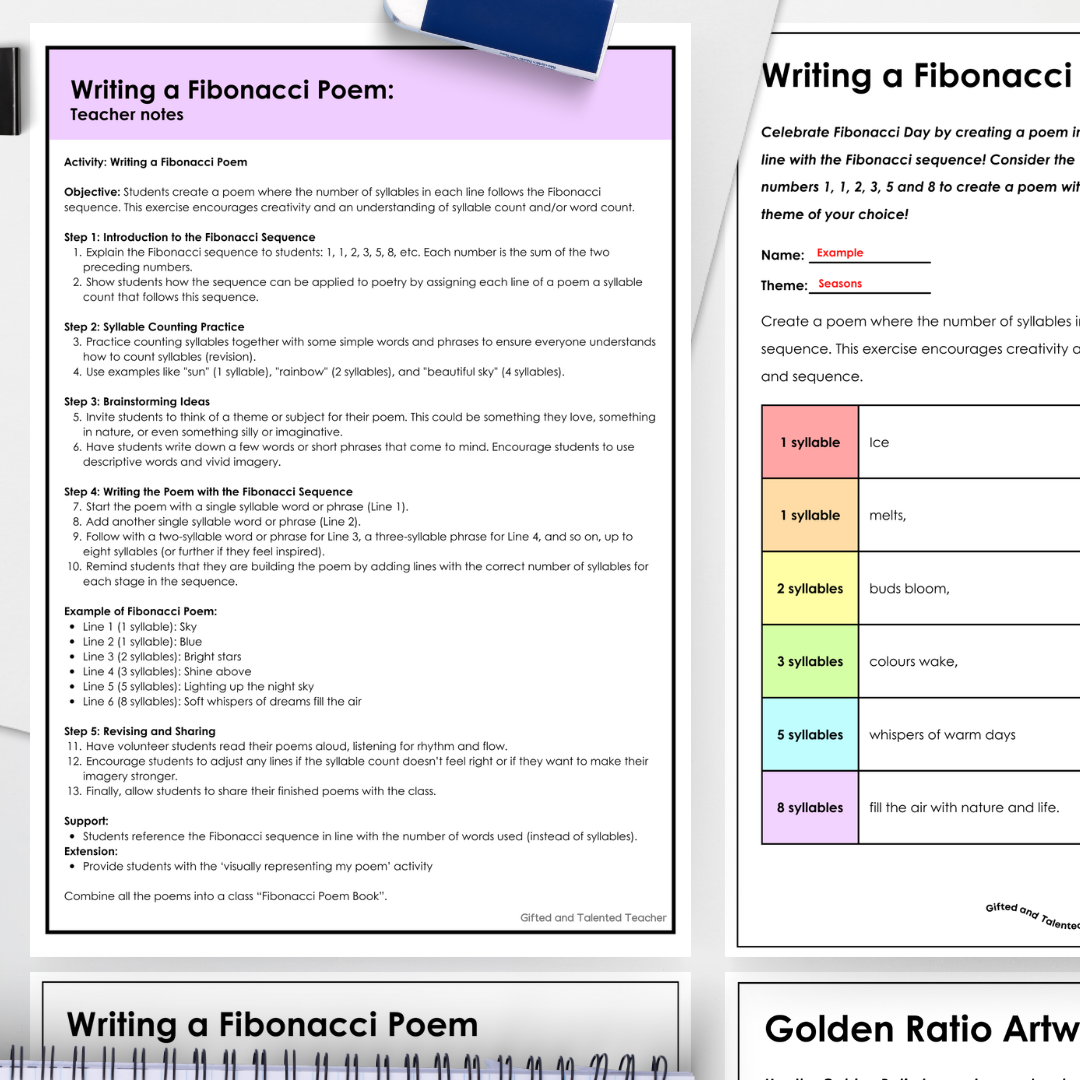 Fibonacci Day - Activities