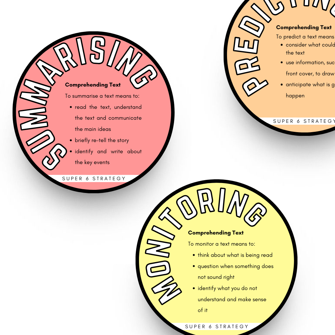 The Super 6 Strategies: Posters - Bright Rainbow