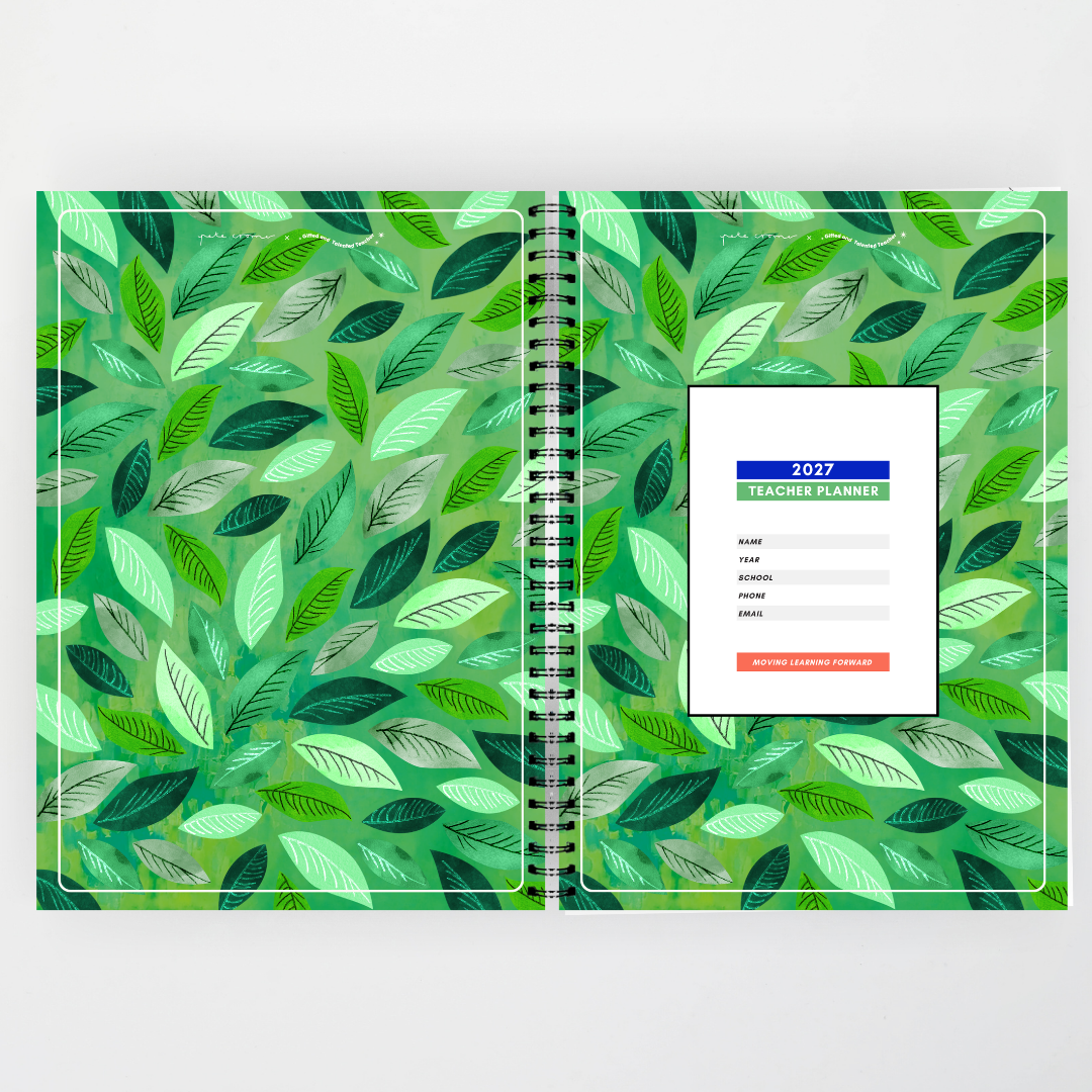 x Pete Cromer 2027 Weekly Teacher Planner: Koala - Australian Fauna and Flora Classroom Decor