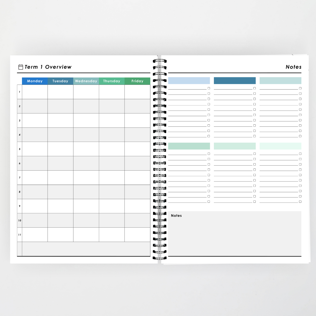 x Pete Cromer 2027 Weekly Teacher Planner: Brown Bear - North America Classroom Decor