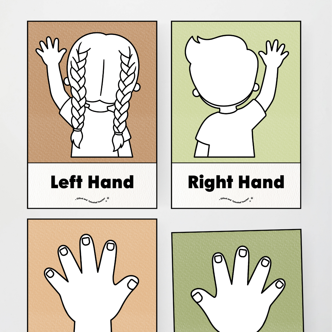 Left Hand and Right Hand Position Classroom Display - Woodland Classroom Decor - Teacher Resources & Classroom Decor