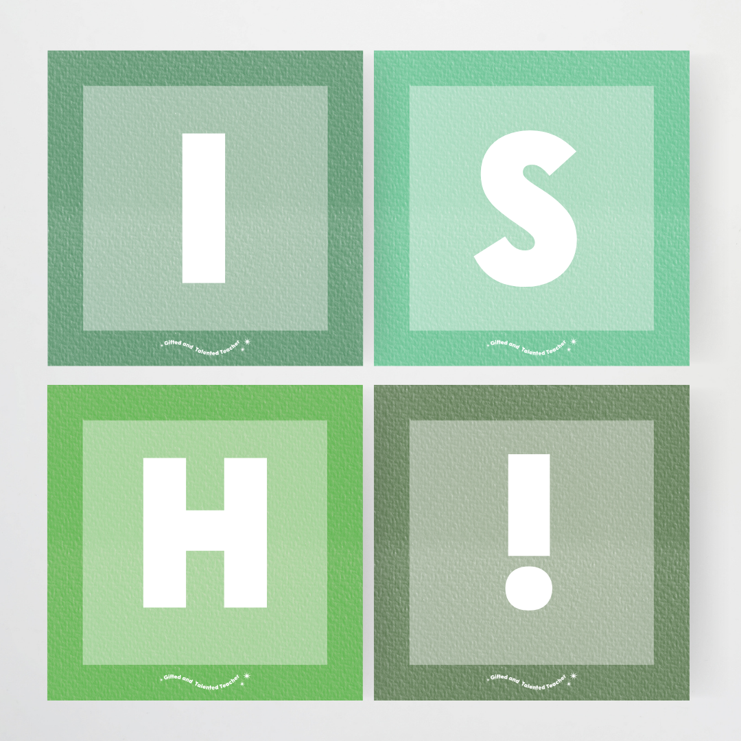 Lettering Tiles - Leafy Greens Classroom Decor