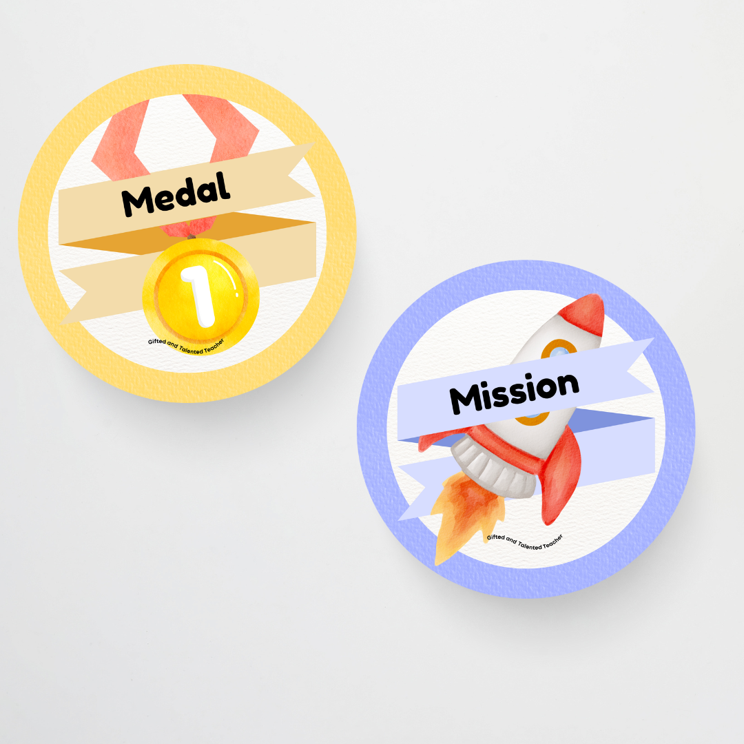 Medal and a Mission - Student Feedback Marking System Posters - Teacher Resources & Classroom Decor