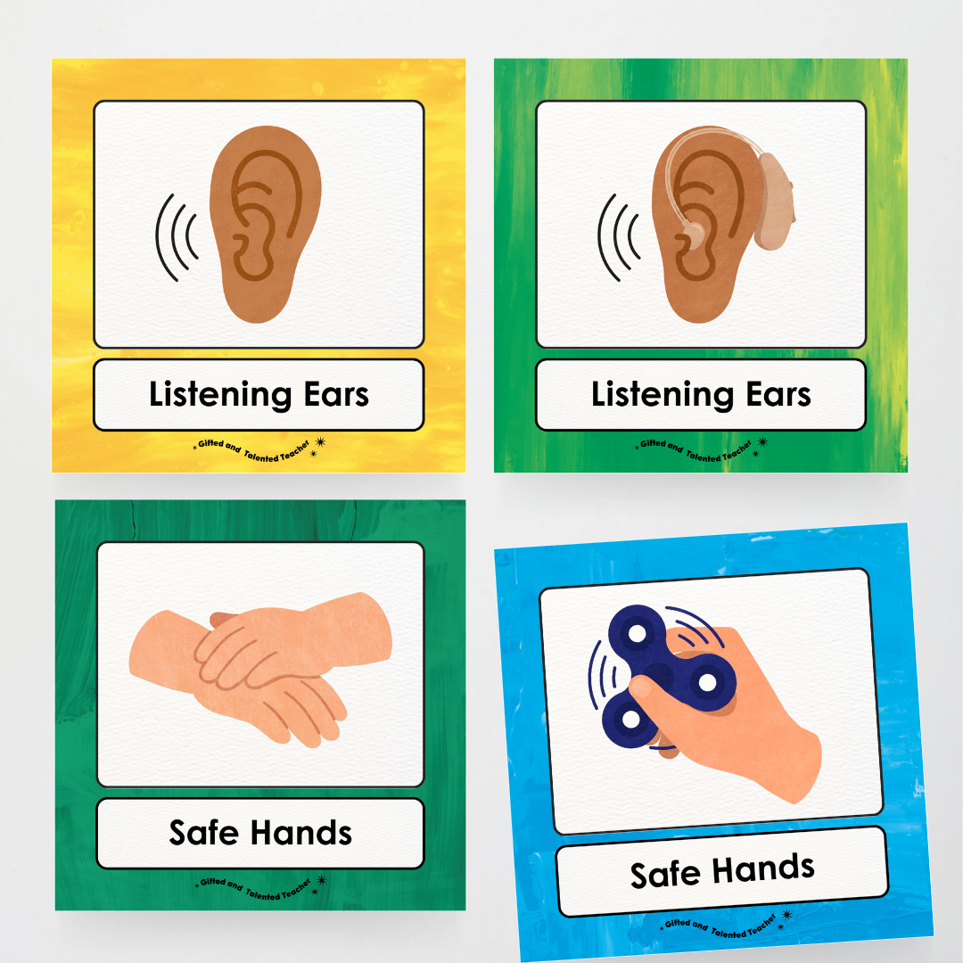 Inclusive Active Listening Editable Classroom Display - Australian Fauna and Flora Classroom Decor - Teacher Resources & Classroom Decor