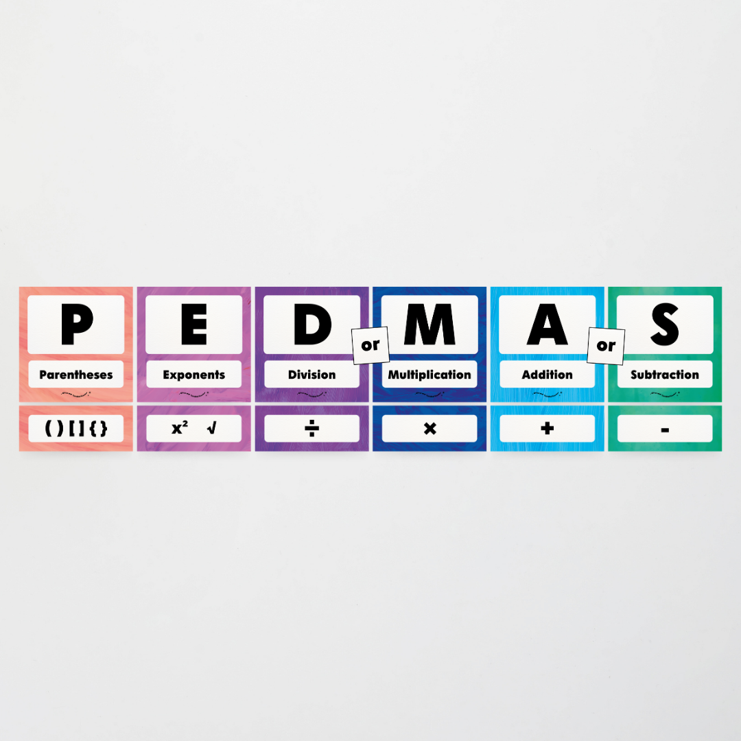PEDMAS Order of Operations - Insect Life Classroom Decor - Teacher Resources & Classroom Decor