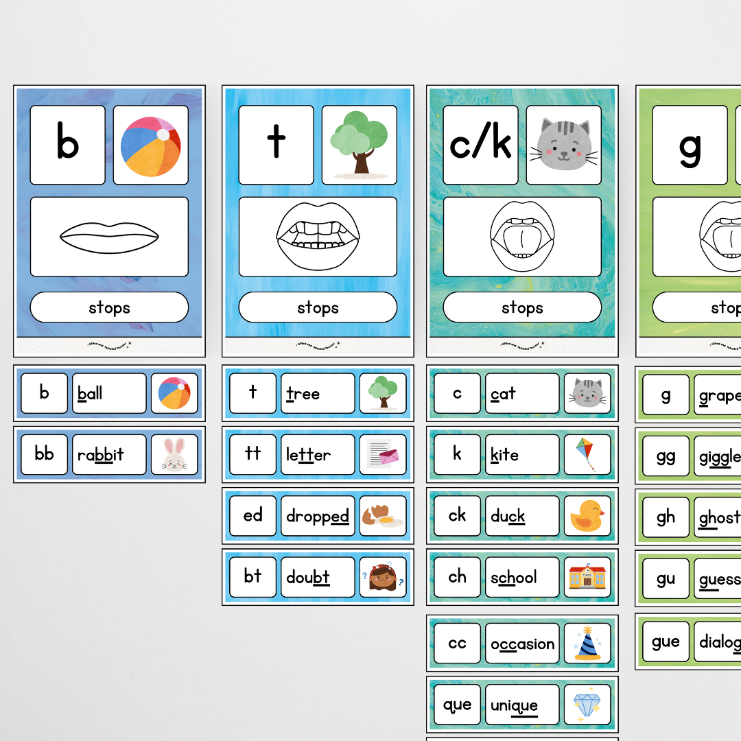 Sound Wall with Mouth Articulation - Sea Life Classroom Decor