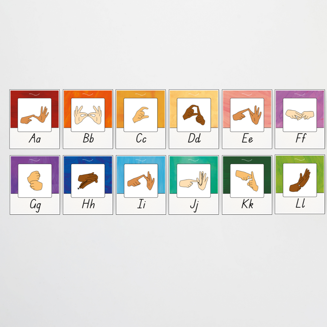 Pete Cromer: Auslan Alphabet Posters - Insect Life Classroom Decor