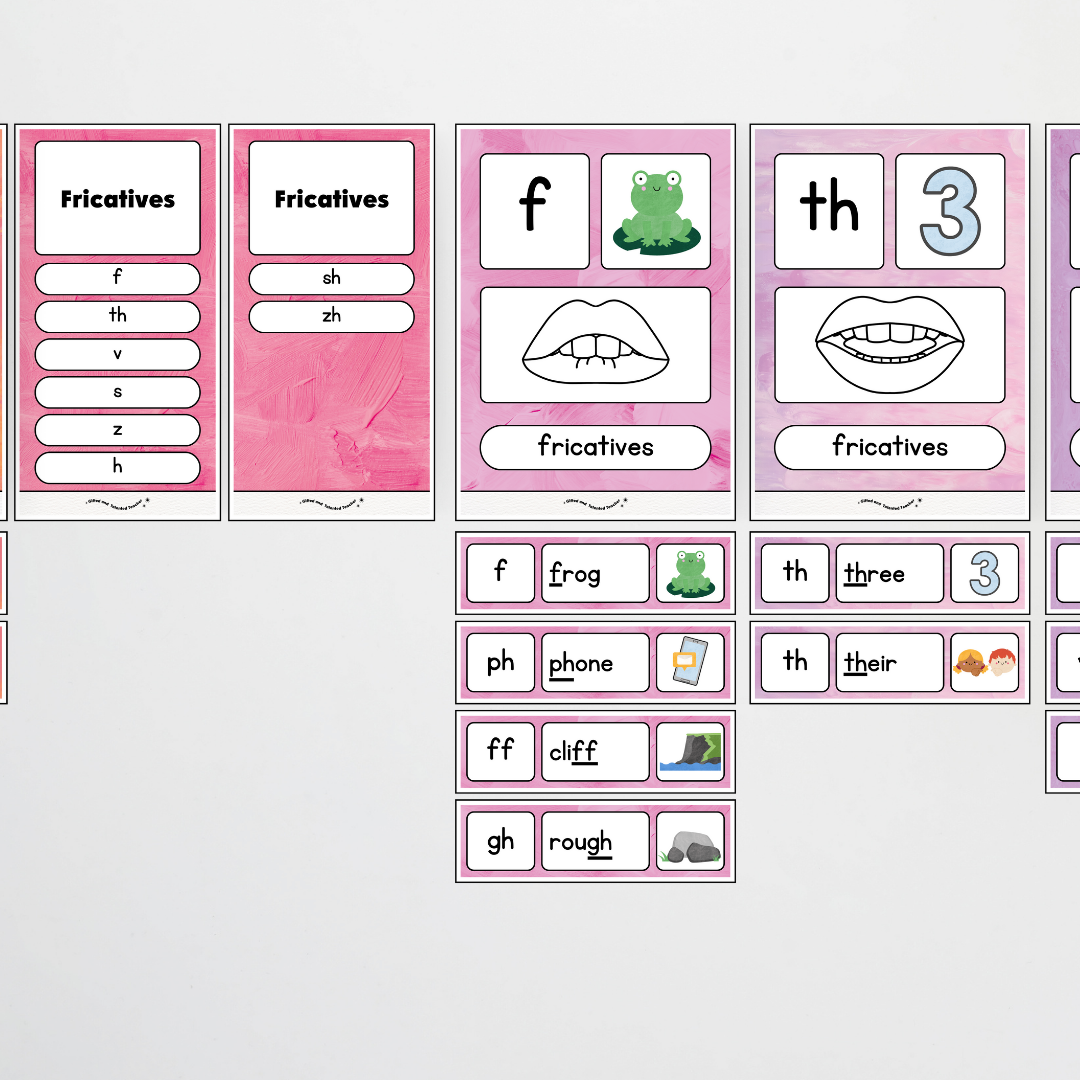 Sound Wall with Mouth Articulation - Sea Life Classroom Decor