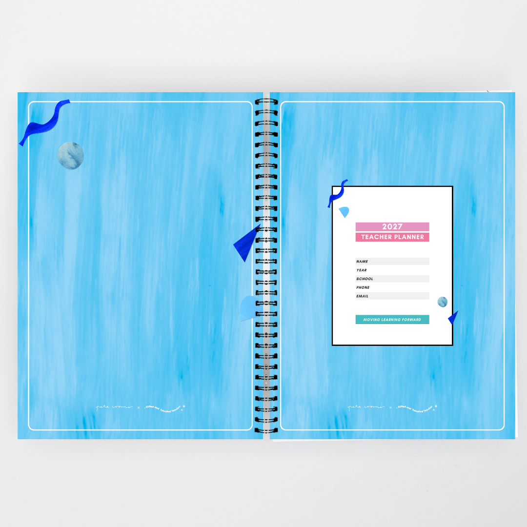 x Pete Cromer 2027 Weekly Teacher Planner: Humpback Whale - Sea Life Classroom Decor