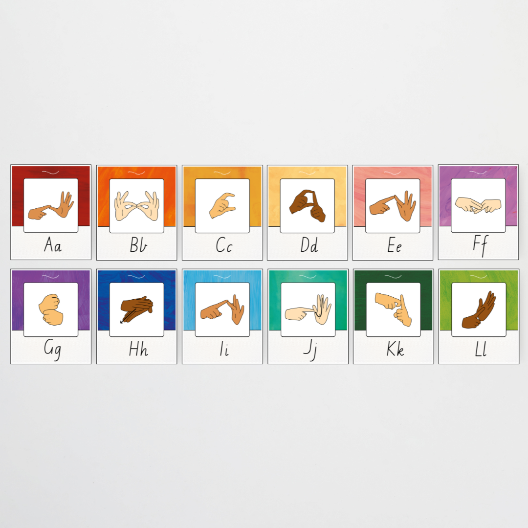 Pete Cromer: Auslan Alphabet Posters - Insect Life Classroom Decor