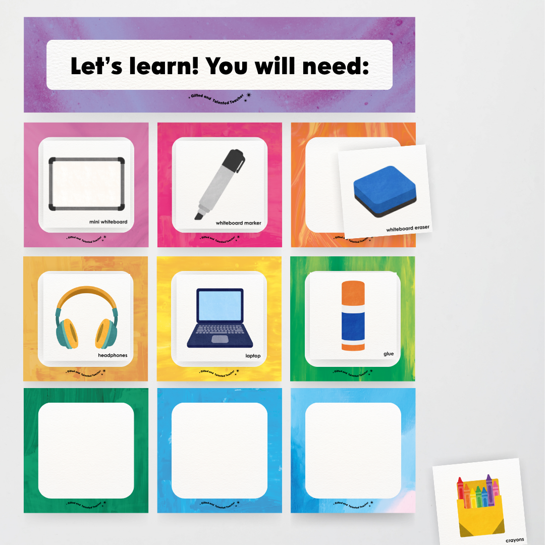 Supplies You Will Need Classroom Display - Australian Fauna and Flora Classroom Decor