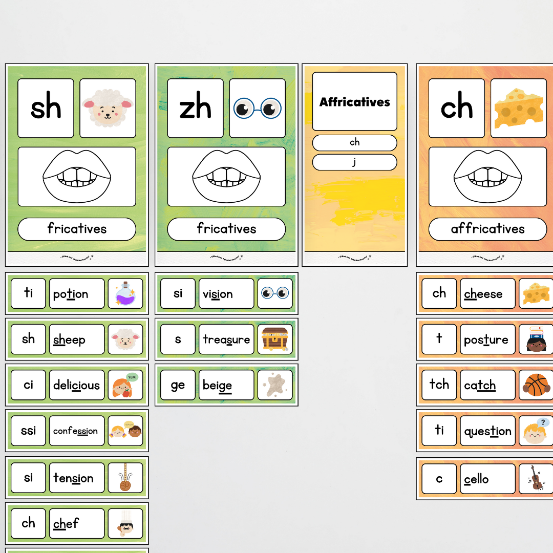 Sound Wall with Mouth Articulation - Sea Life Classroom Decor