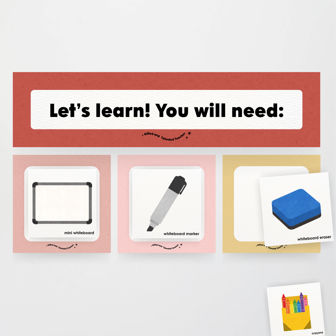 Supplies You Will Need Classroom Display - Little Circus Classroom Decor