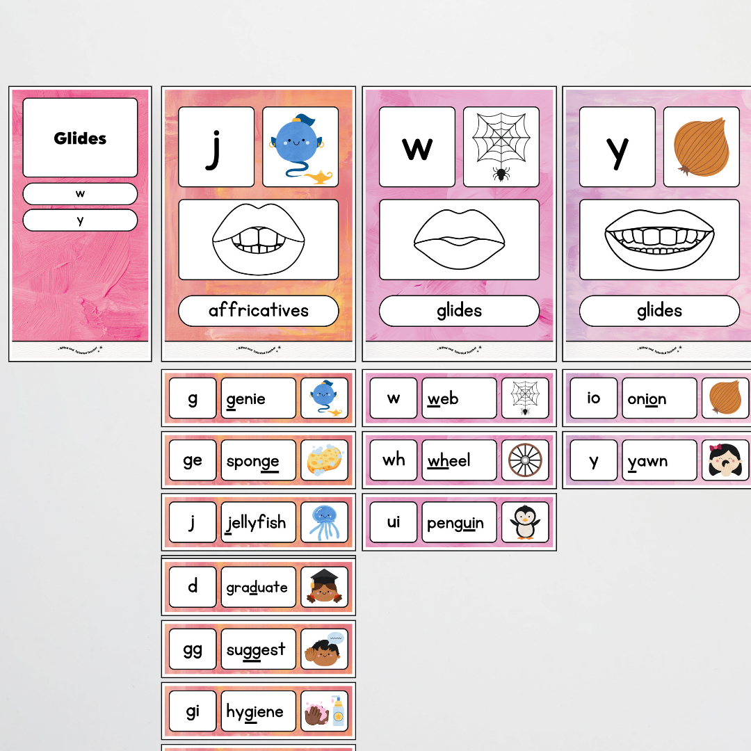 Sound Wall with Mouth Articulation - Sea Life Classroom Decor