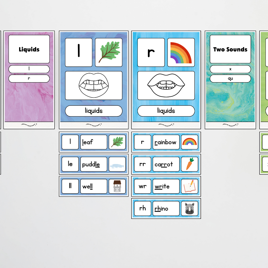 Sound Wall with Mouth Articulation - Sea Life Classroom Decor