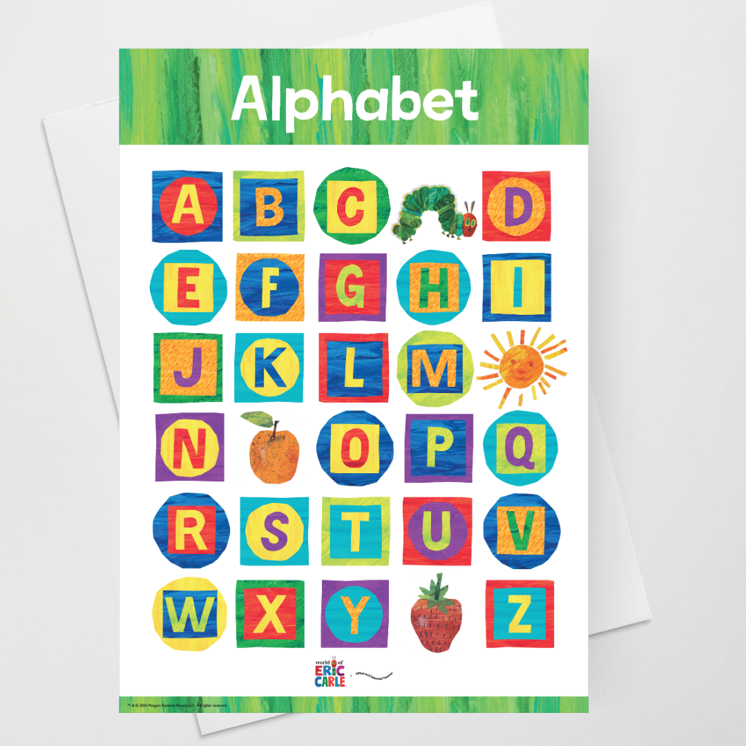 Alphabet Poster One Page - The Very Hungry Caterpillar™