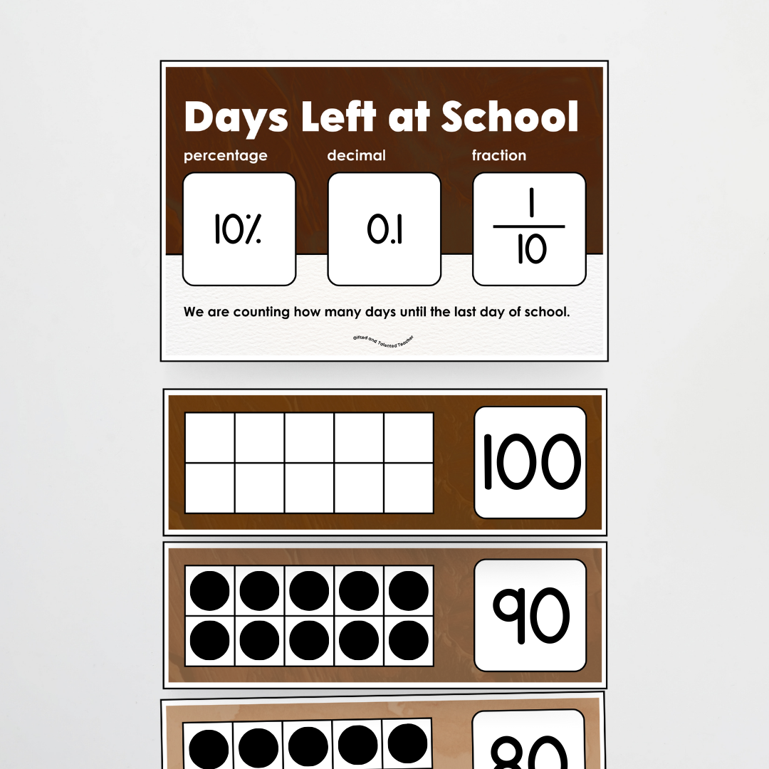 Days at School - Neutral Classroom Decor