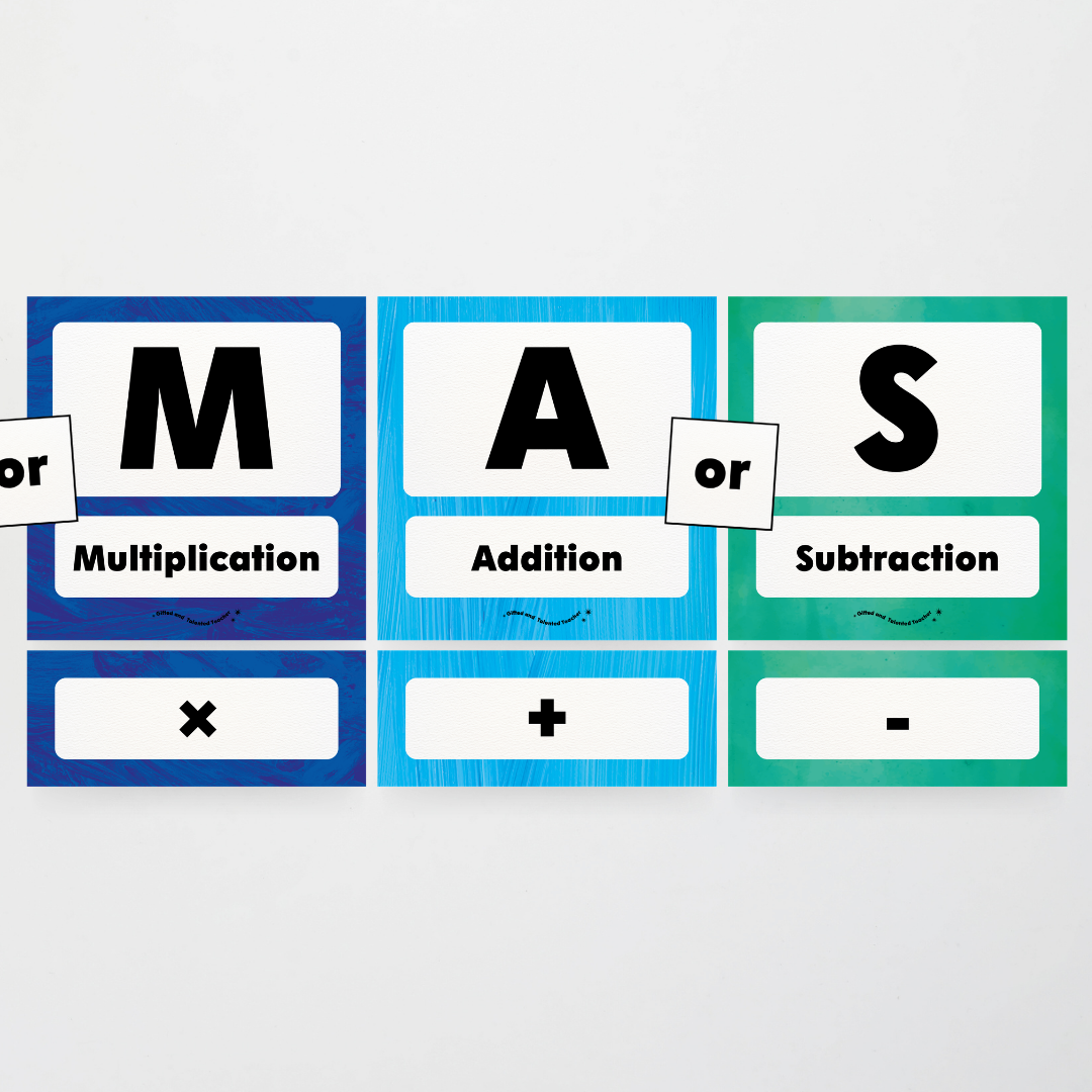 BODMAS Order of Operations - Insect Life Classroom Decor - Teacher Resources & Classroom Decor