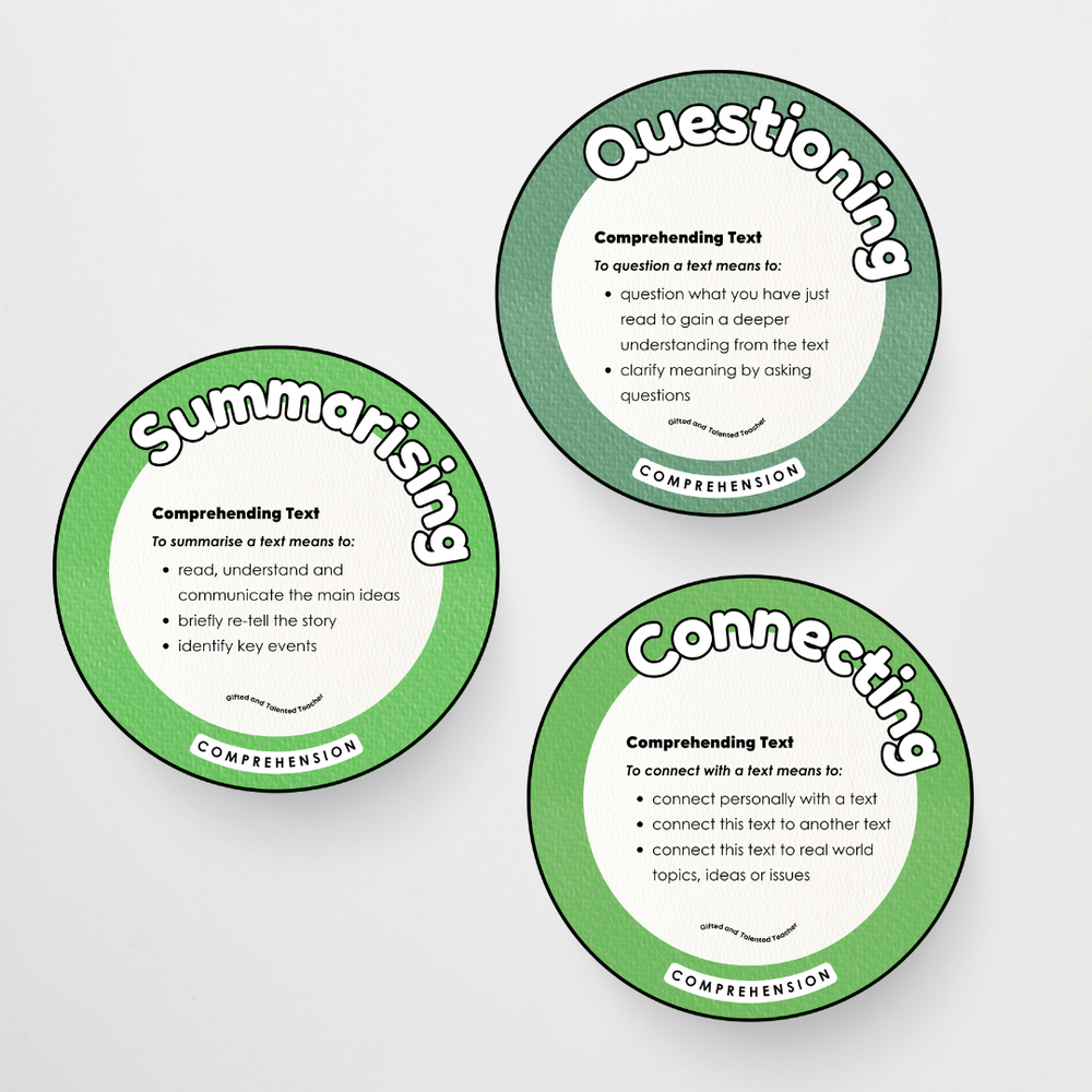 English and Literacy Posters Bundle - Leafy Greens Classroom Decor