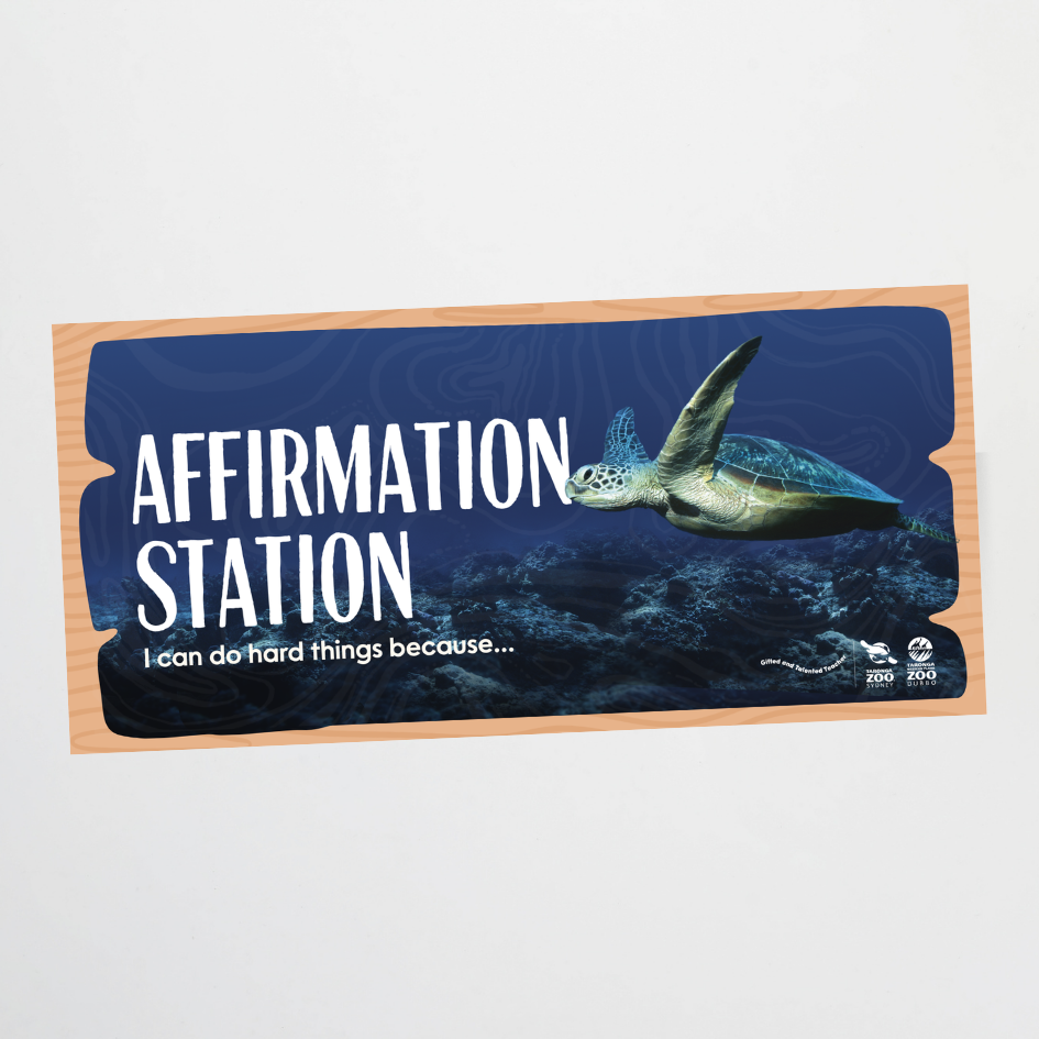 Taronga Zoo: Affirmation Station - Taronga Zoo Classroom Decor - Teacher Resources & Classroom Decor