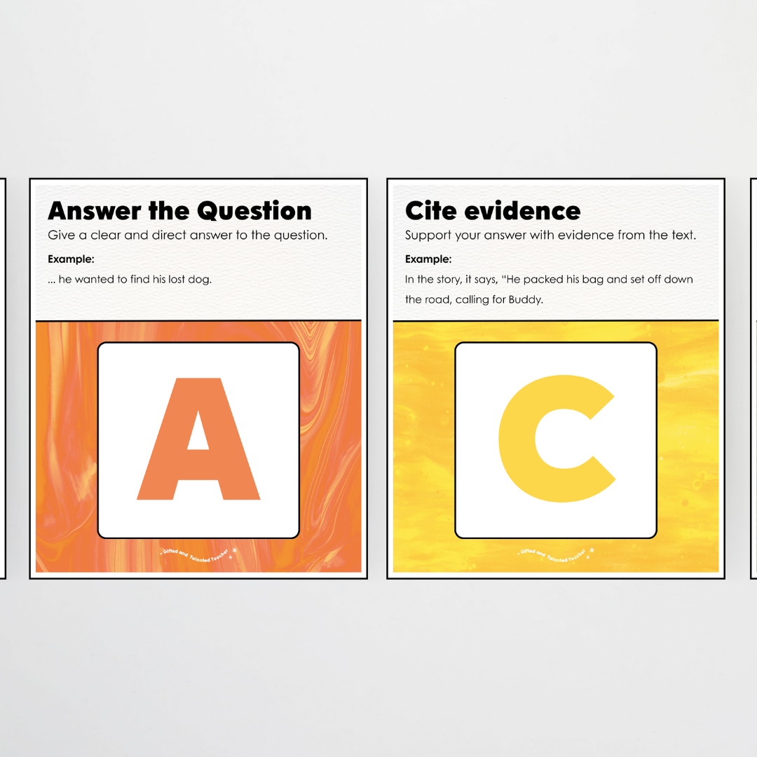 RACES Writing Strategy Poster Set - Australian Fauna and Flora Classroom Decor - Teacher Resources & Classroom Decor