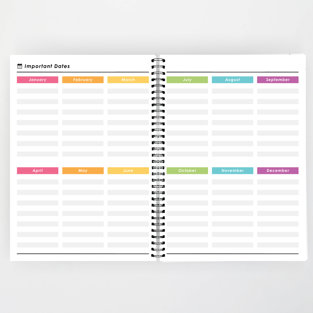 x Philip Bunting 2027 Weekly Teacher Planner: Pencil - Back to School Classroom Decor