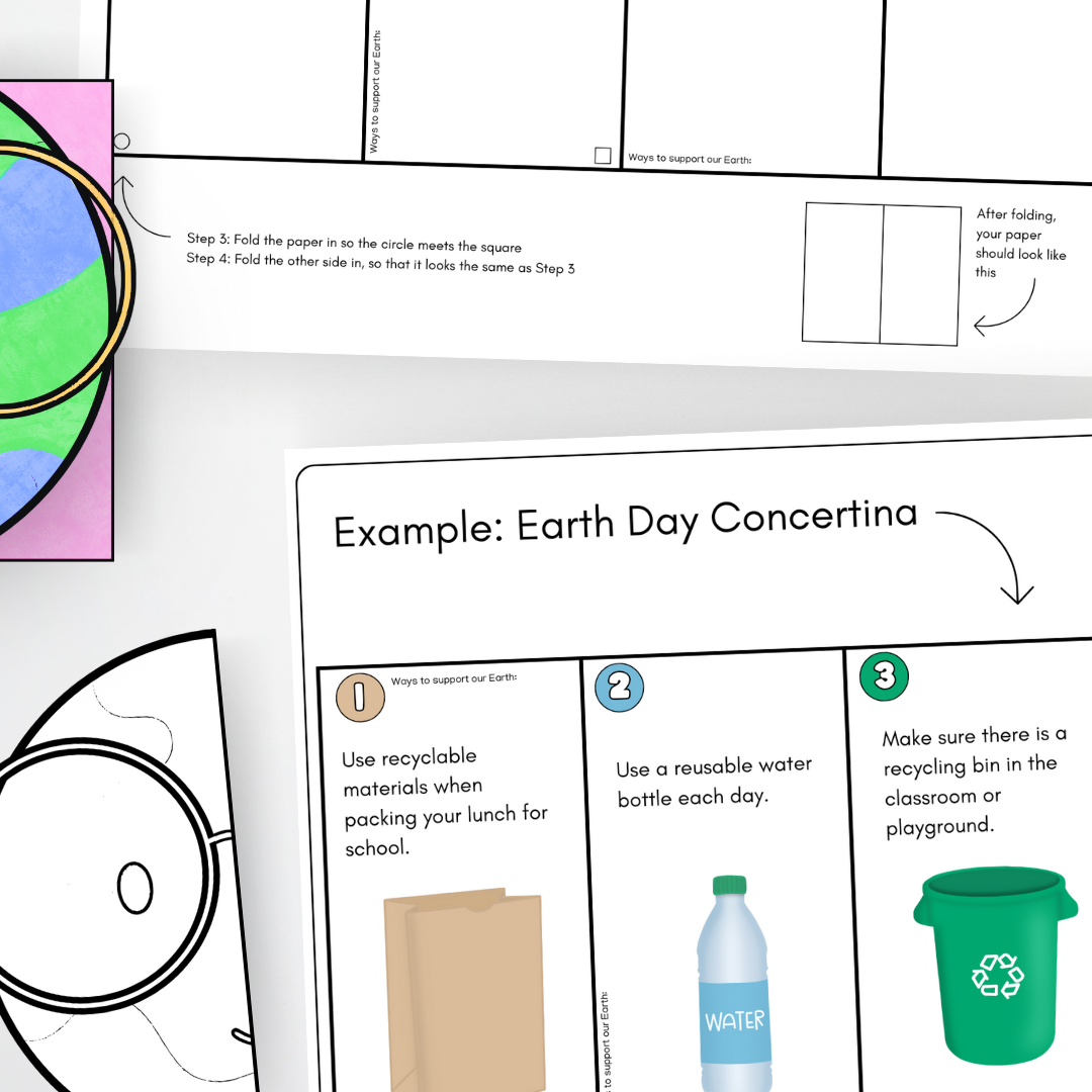 Earth Day: Activity - Concertina
