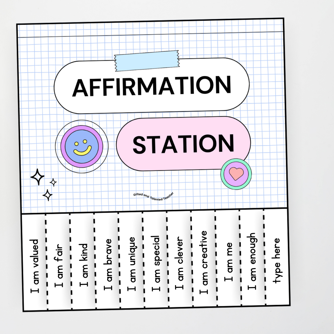 Affirmation Station - School Doodles