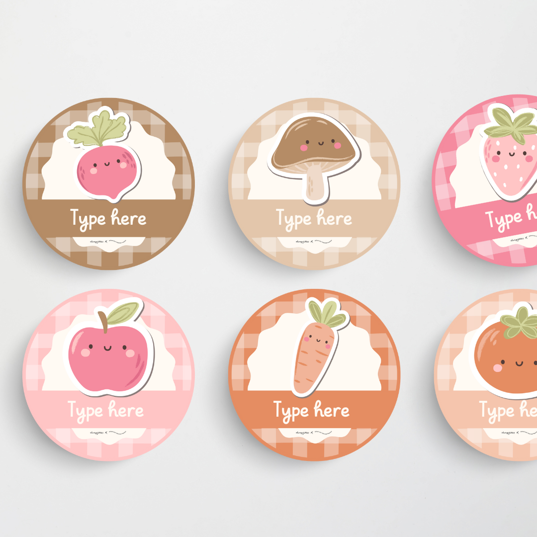 Circle Labels - Farmers Market Classroom Decor - Teacher Resources & Classroom Decor