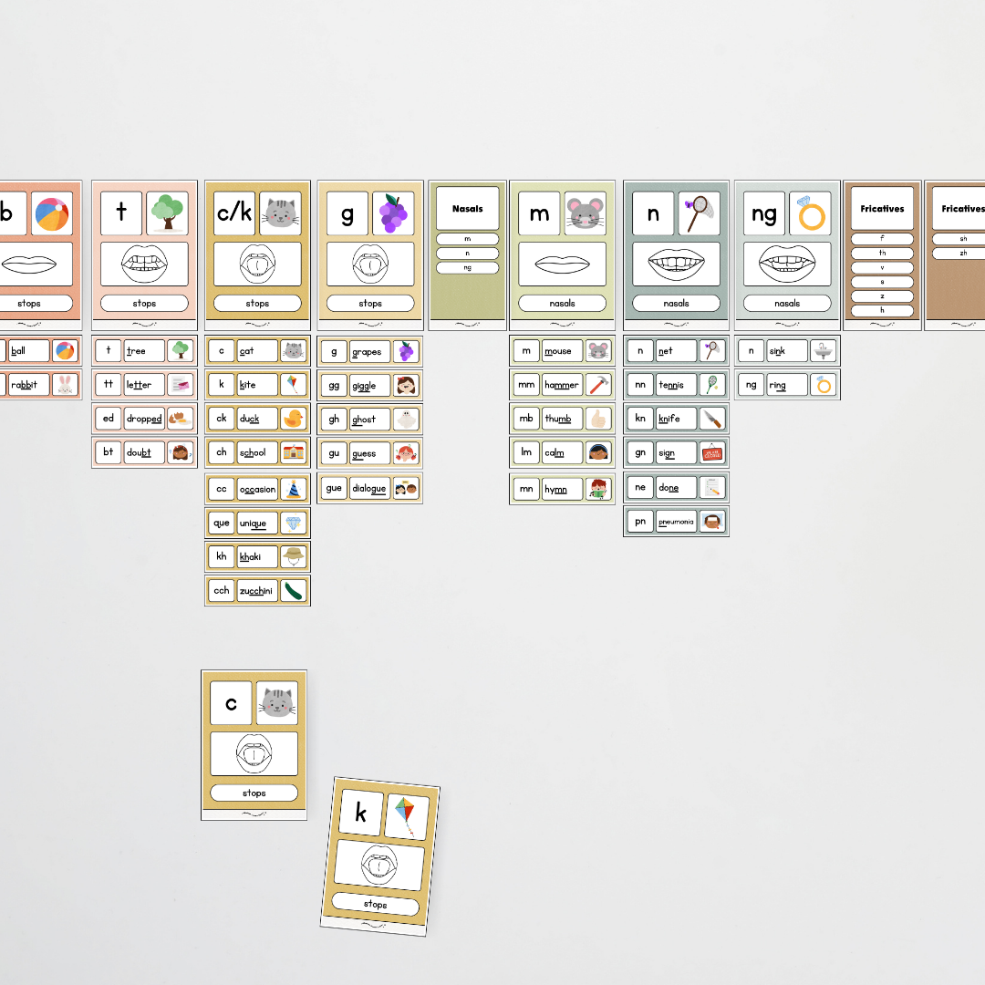 Sound Wall with Mouth Articulation - Farmers Market Classroom Decor