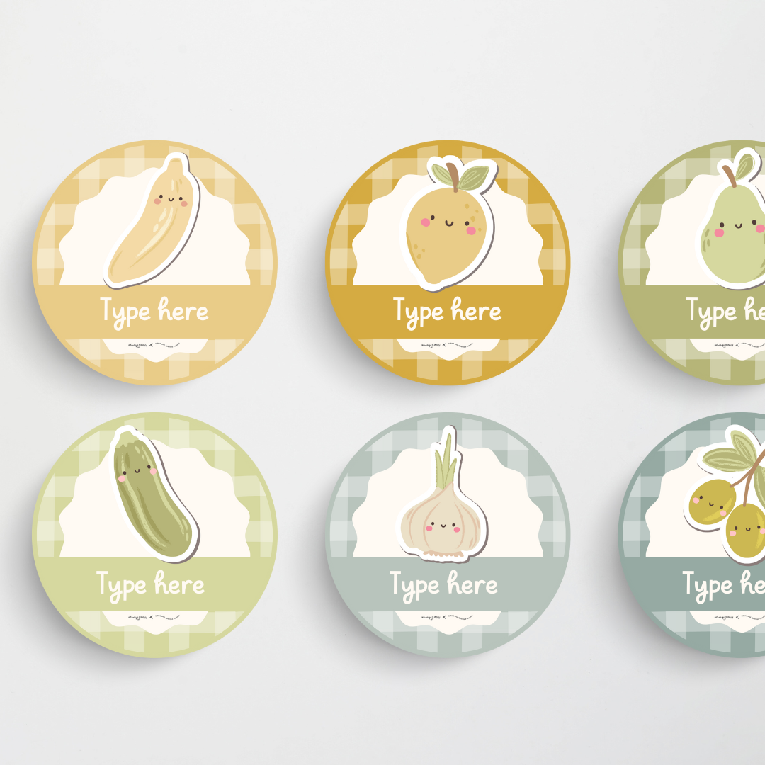 Circle Labels - Farmers Market Classroom Decor - Teacher Resources & Classroom Decor