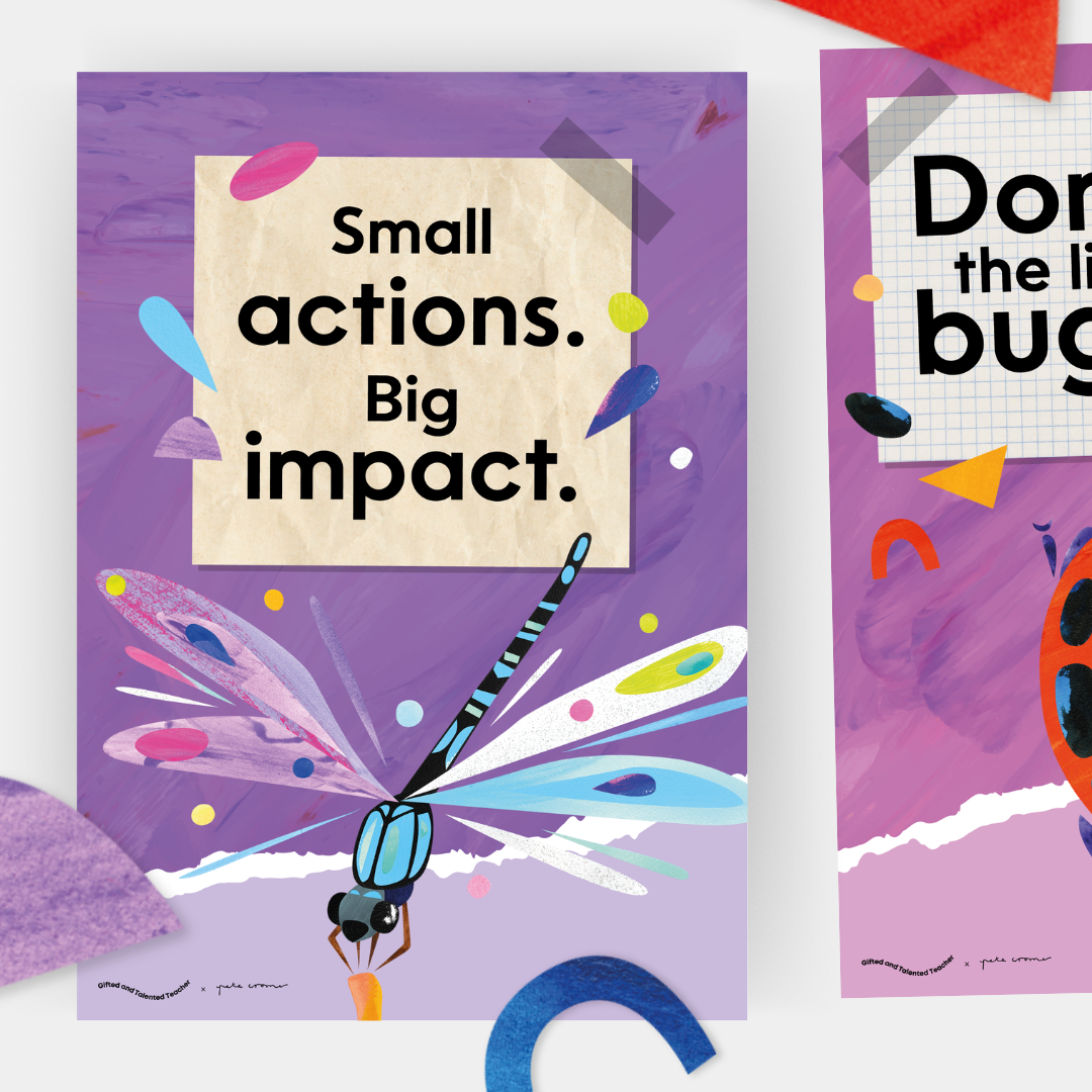 Pete Cromer: Quote Posters - Insect Life Classroom Decor | Gifted and ...