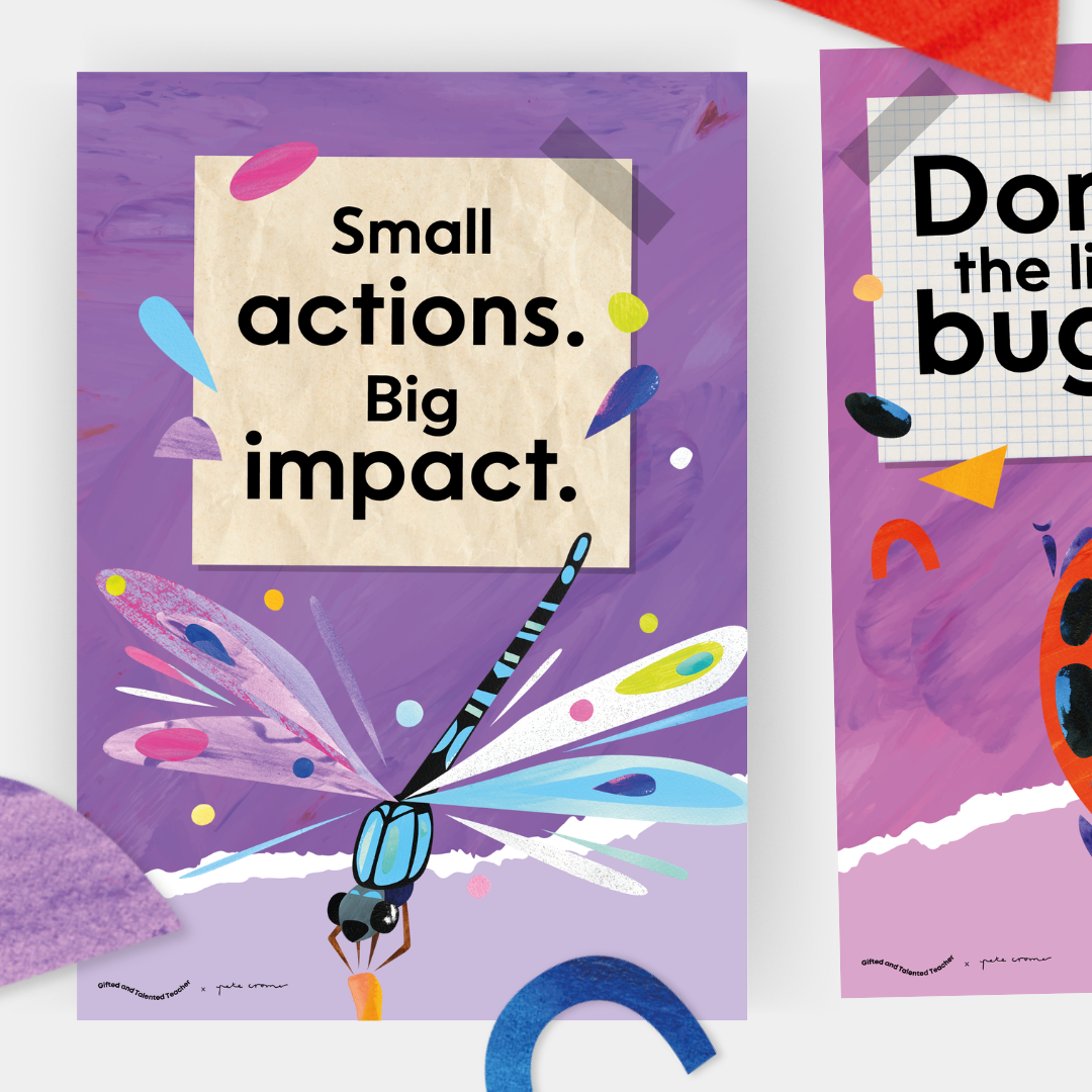 Pete Cromer: Quote Posters - Insect Life Classroom Decor