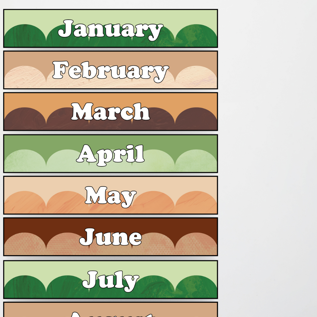 Classroom Calendar - Woodlands