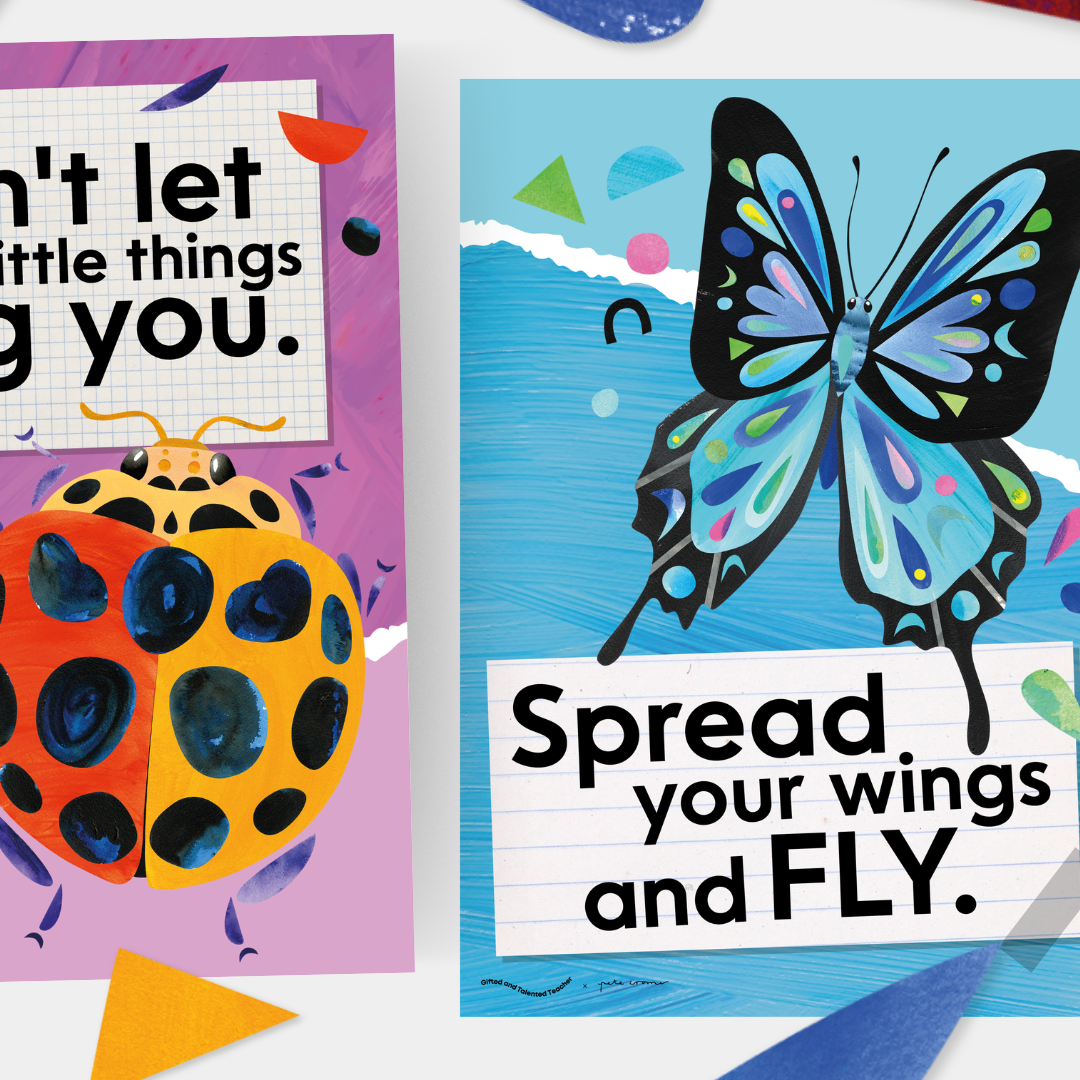 Pete Cromer: Quote Posters - Insect Life Classroom Decor