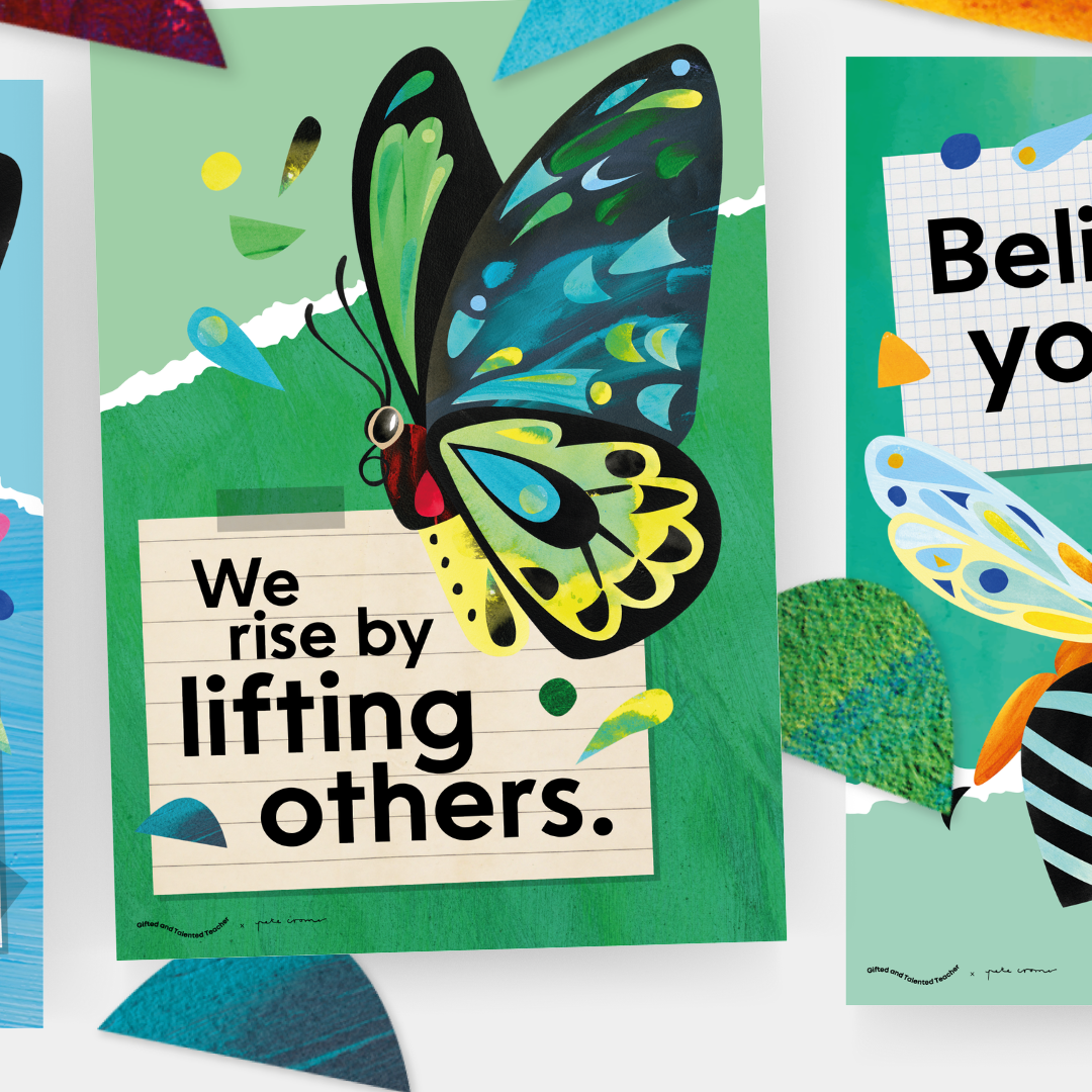 Pete Cromer: Quote Posters - Insect Life Classroom Decor