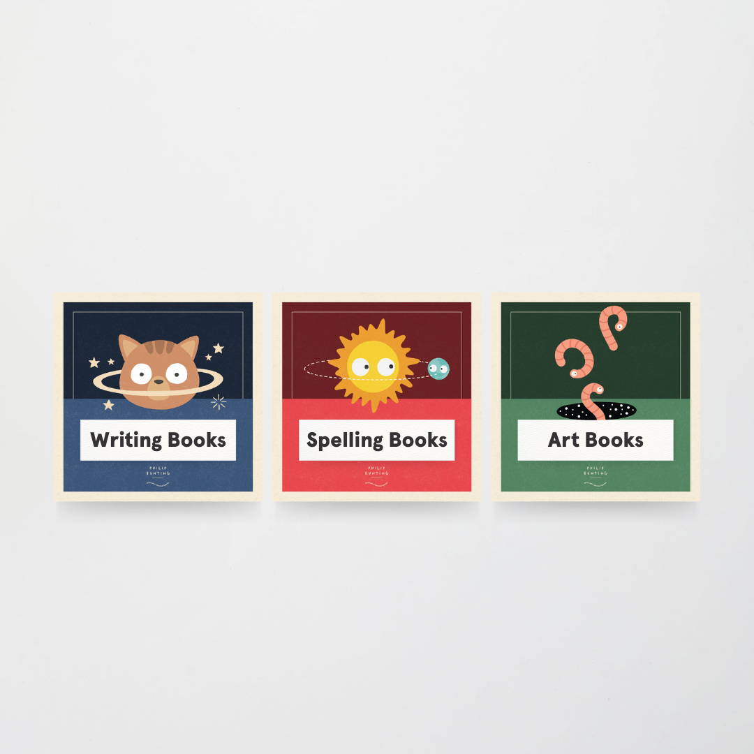 Philip Bunting: Book Labels - Watch this Space Classroom Decor - Teacher Resources & Classroom Decor