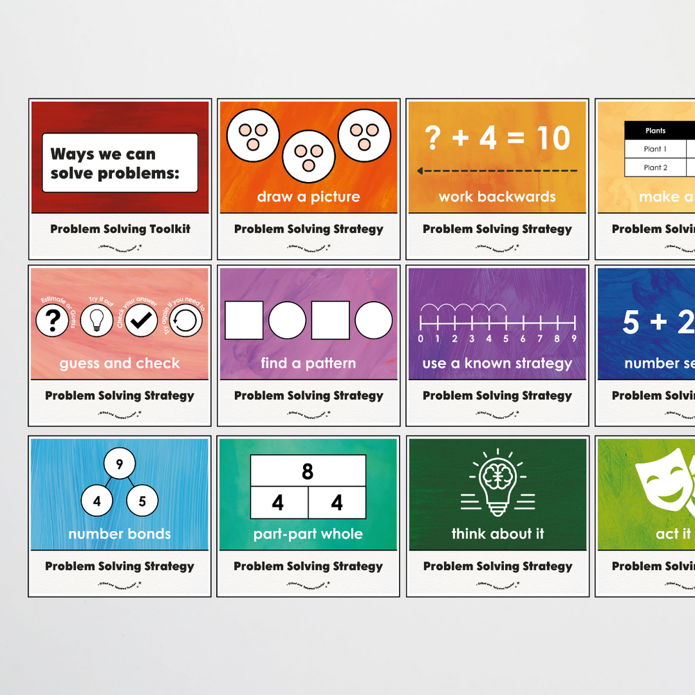 Mathematics Posters Bundle - Insect Life Classroom Decor - Teacher Resources & Classroom Decor