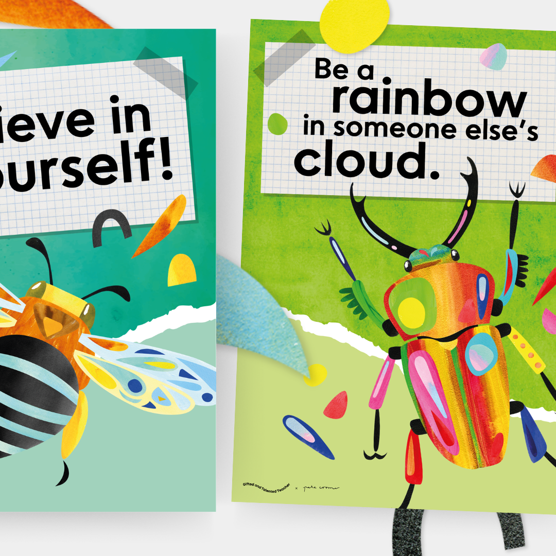 Pete Cromer: Quote Posters - Insect Life Classroom Decor