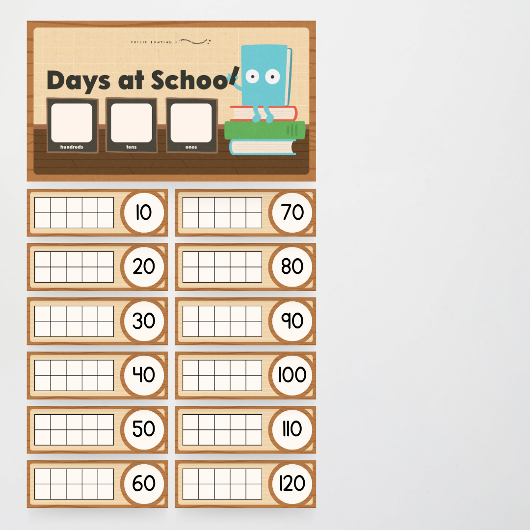 Philip Bunting: Days at School - Back to School Classroom Decor