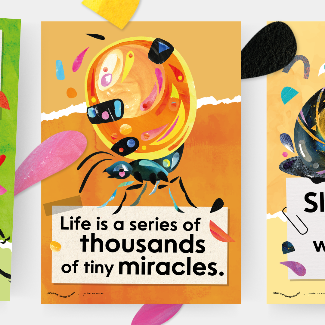 Pete Cromer: Quote Posters - Insect Life Classroom Decor