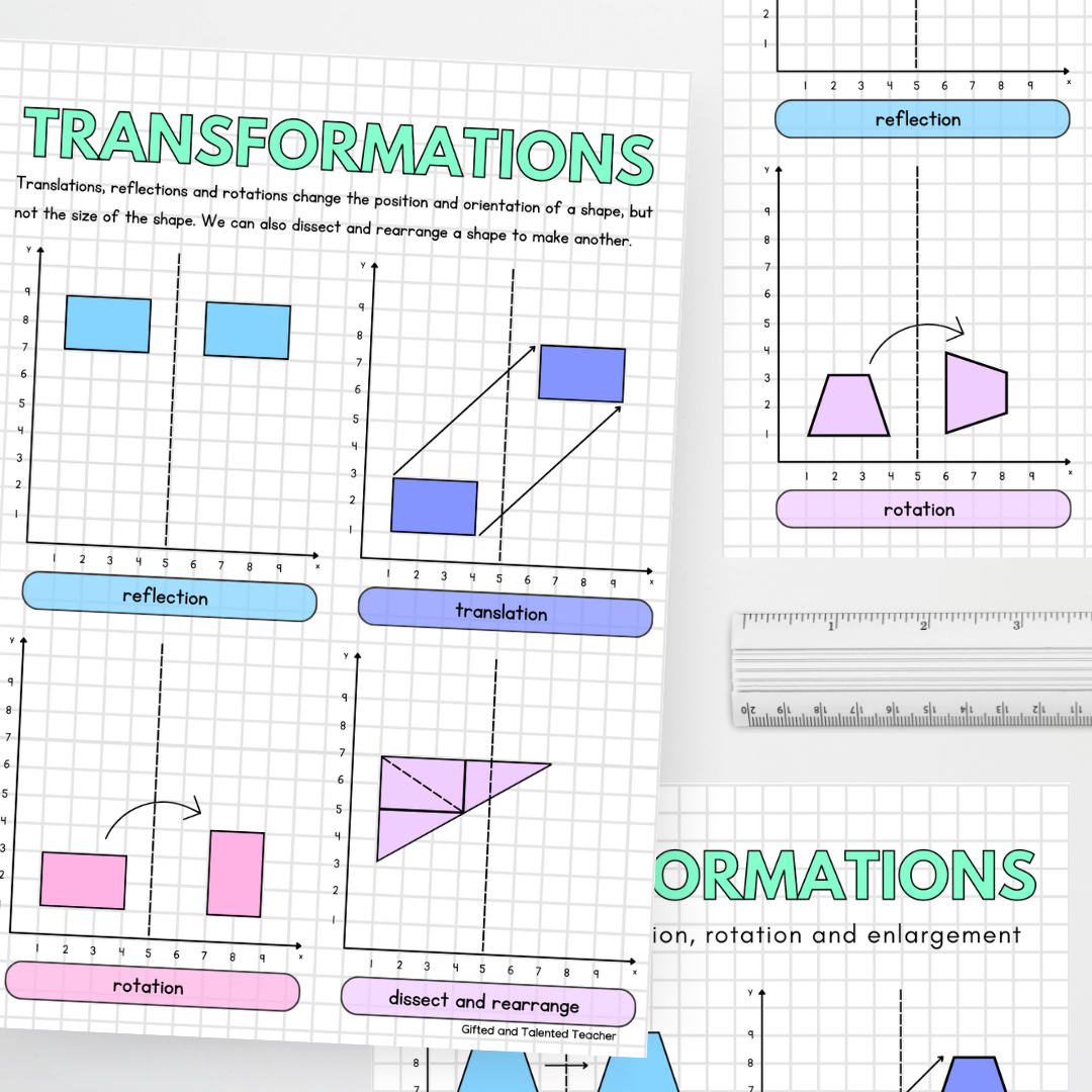 Shape Transformations Poster