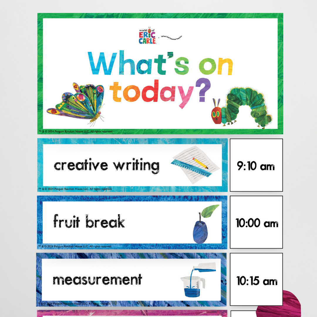 Daily Schedule - The Very Hungry Caterpillar™