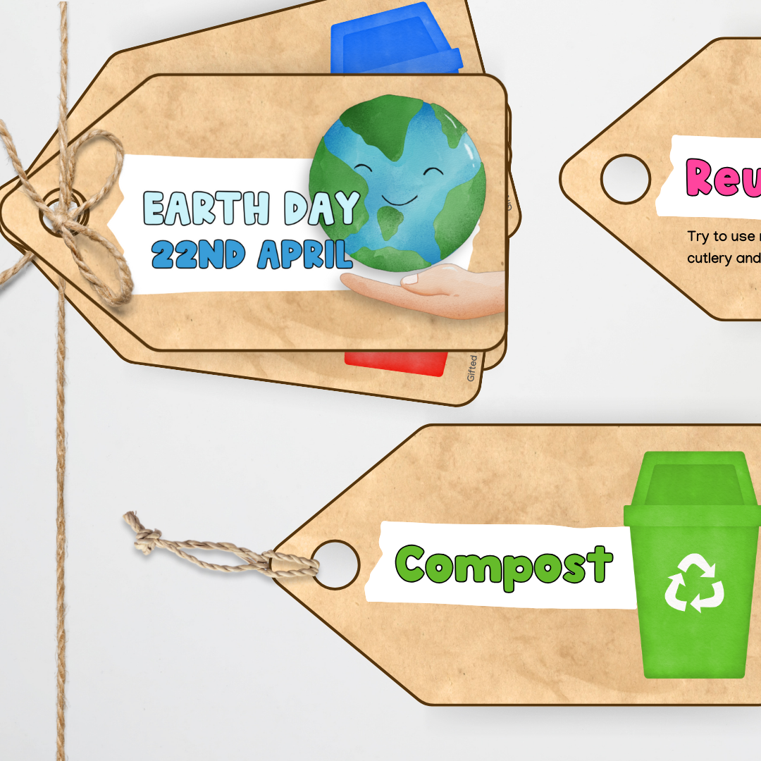 Earth Robe Tag Earth Day: Tags | Printable Classroom Decor and Teacher Resources