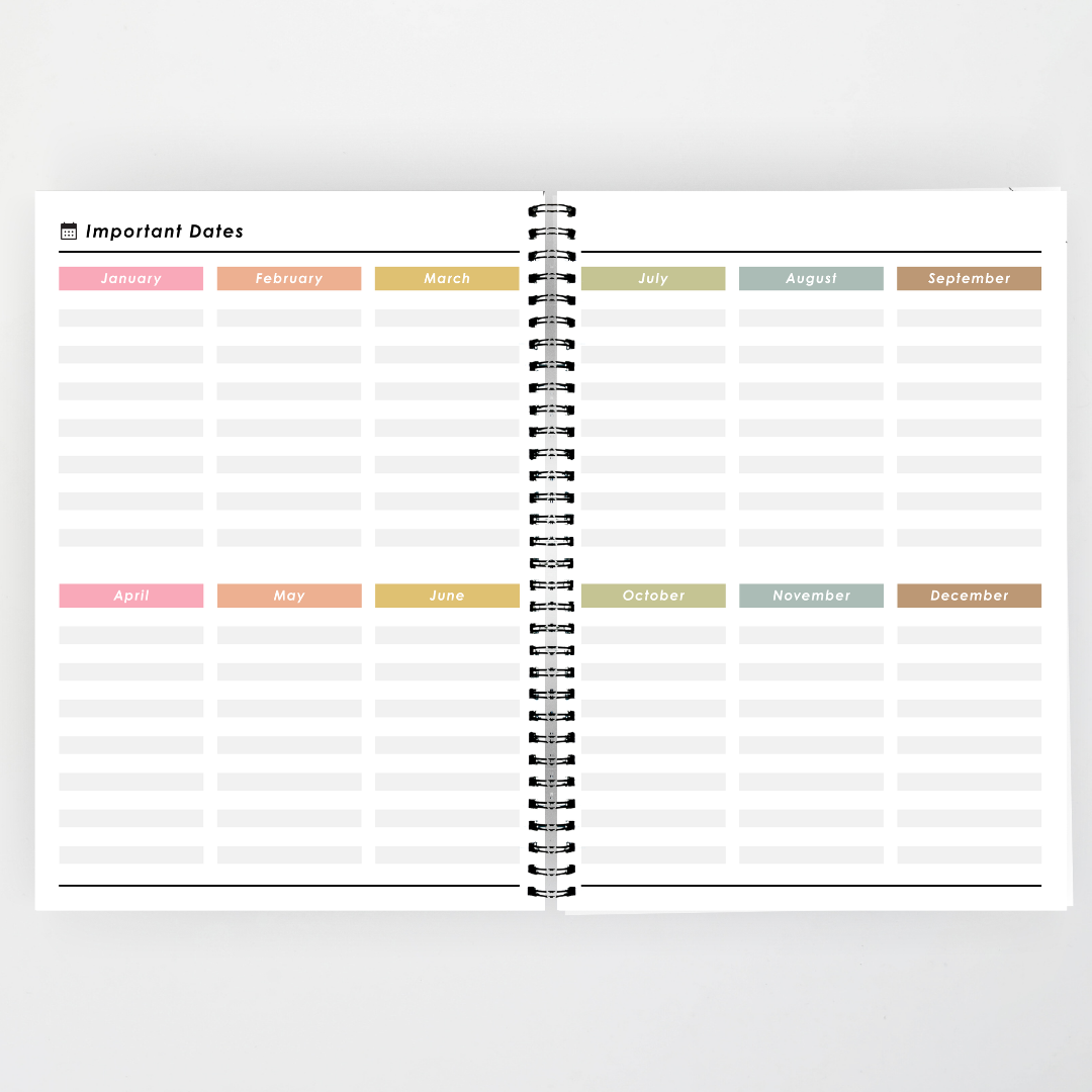 2027 Weekly Teacher Planner: Daisy Gingham - Farmers Market Classroom Decor